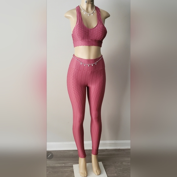Pants - New Women 2-piece Sexy Yoga Set in a Size Medium
